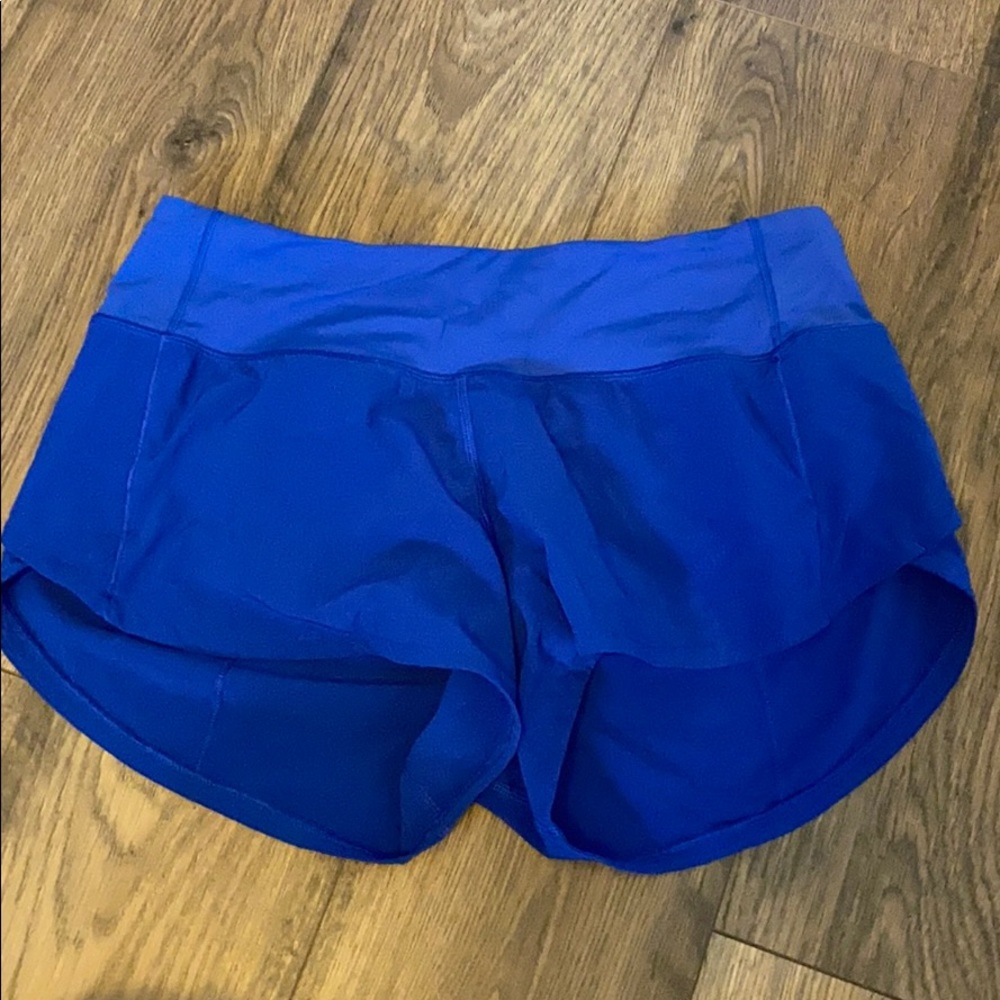 Lulu Lemon Royal Blue Shorts